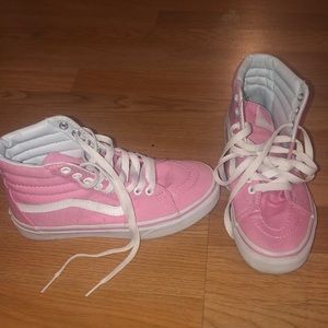 Pink Sk8 Hi Vans